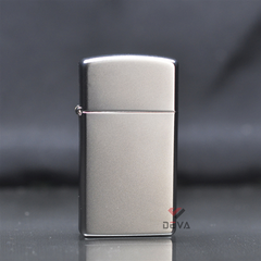 Zippo Slim satin trắng ZT13
