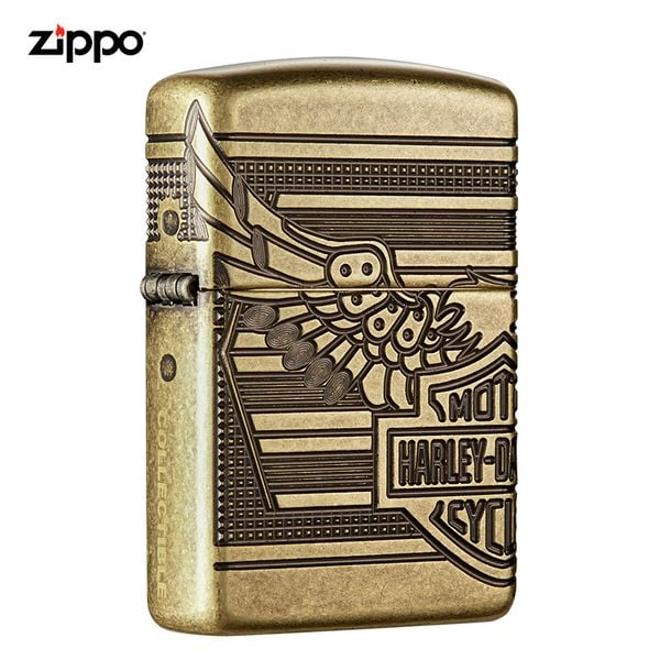 Zippo Armor Luxury chủ đề Harley-Davidson bản Colectible 2019 Z366