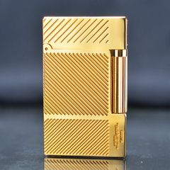 Bật lửa ST Dupont kẻ chìm vân chéo D93