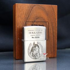 Zippo 1997 ngựa  Hokkaido mạ bản giới hạn C13