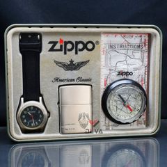 SET Zippo 2000 đồng hồ và la bàn quân đội C24