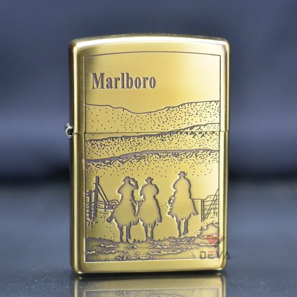 Zippo Mỹ xuất Nhật Chủ Đề Marlboro Siêu Đẹp ZN345-ZN345A