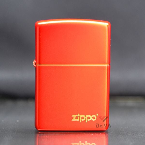Zippo Mỹ chính hãng sơn tĩnh điện màu đỏ Anodized Red ZT16