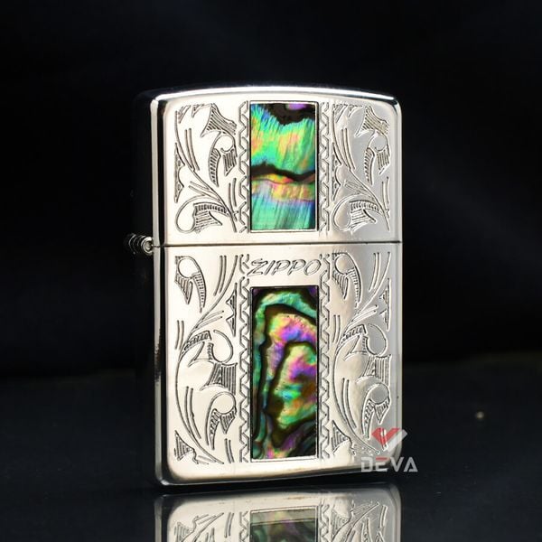 Zippo 1996 hoa văn khảm trai C70