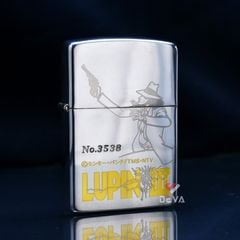 Zippo 1996 Lupin III mạ bạc C71
