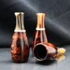 Tẩu Cigar thân gỗ cán sừng Freesize TS13