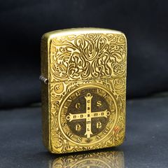 Zippo Tái Bản 1941 Khắc Thánh Giá Trừ Tà Constantine ZN357