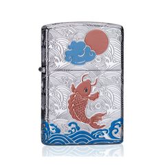Zorro khắc 5 mặt chủ đề cá chép dưới trăng Z92035
