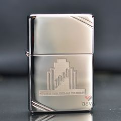 Zippo Tái Bản 1937 Vintage Chặt Góc Khắc A Weeks Trial Z400