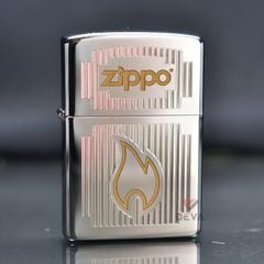Zippo Mạ Chrome Khắc Chủ Đề Chrome Visions Z401