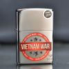 Zippo Mạ Chrome In Chủ Đề Chiến Tranh Việt Nam Z402