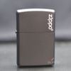 Zippo Chính Hãng Đen Mờ In Logo Zippo ZT19