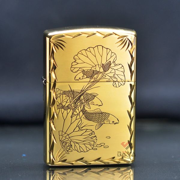 Zorro Viền Hoa Văn Chủ Đề Đàn Cá Chép Trong Đầm Sen Z91572