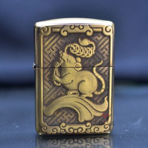 Zippo Armor Chủ Đề 12 Con Giáp Bản Giới Hạn ZD60