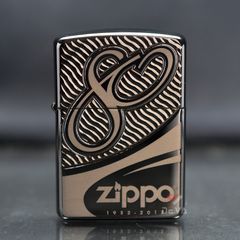 Zippo Armor Bản Giới Hạn Kỷ Niệm 80 Năm Thành Lập Hãng Anniversary  Z404