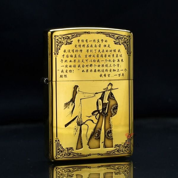 Zippo Khắc Mối Tình Truyền Kiếp Của Tôn Ngộ Không ZN375