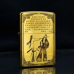 Zippo Khắc Mối Tình Truyền Kiếp Của Tôn Ngộ Không ZN375