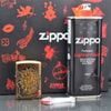 Set Zippo Armor Khắc Nổi 3D Nữ Thần Tóc Rắn Medusa ZD66