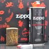 Set Zippo Armor Khắc Nổi Vị Thần Cổ Đại ZD70