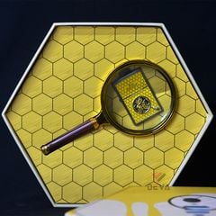 Set Zippo Ốp Emblem Ong Mật Chủ Đề Bee Yourself  ZN383