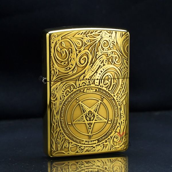 Zippo Khắc Chủ Đề Thiên Thần Sa Ngã Lucifer ZN385