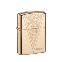 Bật lửa chính hãng Zorro chữ V khắc hoa văn Z92097