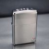 Zippo Bạc Bóng Dập Chìm Biều Tượng Zippo Crown Stamp Z07