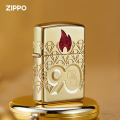 Zippo Mạ Vàng Kỷ Niệm 90th Limited Edition 2022 Collectible Z09
