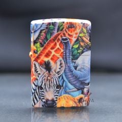 Zippo Sơn Dạ Quang Chủ Đề Khu Rừng Bí Mật ZN51