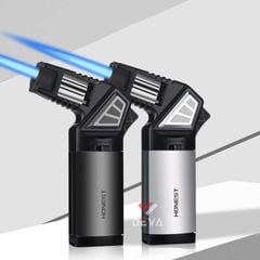 Bật lửa khò để bàn Honest khò đại 1 tia kèm đục Cigar BCZ 489