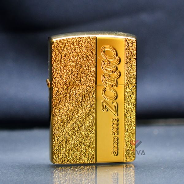 Bật Lửa Zorro Since 2008 màu vàng Z8267B