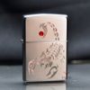 Zippo Satin Khắc Bọ Cạp Đính Đá ZN69