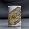 Zippo Mạ Chrome In Bảo Hành Trọn Đời Lifetime Guarantee Z23
