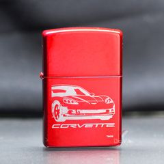 Zippo Sơn Chủ Đề Hãng Xe Chevrolet Chevy Corvette Z65