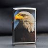 Zippo Mạ Chrome Bạc Bóng In Hình Chim Ưng Eagle Z99