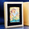 Zippo Bọc Lưới Mạ Vàng Chủ Đề Hươu Thần Hạ Sơn ZN75