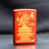 Zippo Sơn Đỏ Chủ Đề Á Đông Eastern Design Z104
