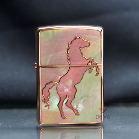 Zippo Khảm Trai Chủ Đề Con Ngựa ZN98