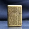 Zippo Đồng Khắc Nổi Bát Nhã Tâm Kinh ZN128