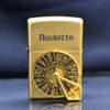 Zippo Đồng Bụi Ốp Vòng Quay Uống Rượu Roulette ZN125