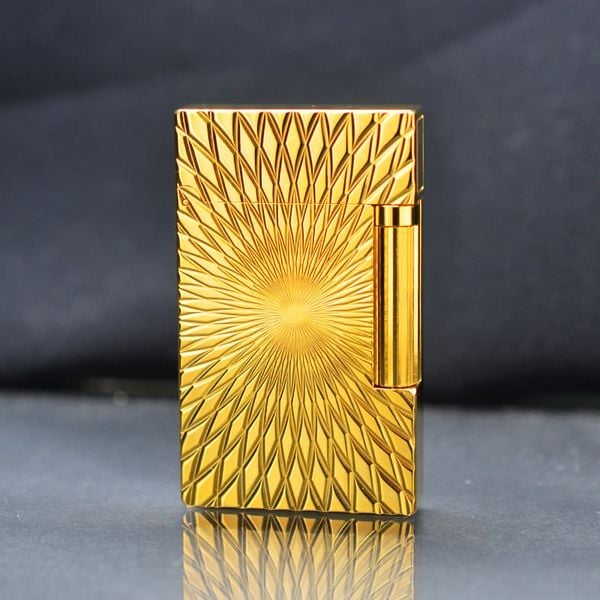 Dupont Xăng Đá 1 Lỗ Hoa Văn Ảo Giác 3D D39-DX