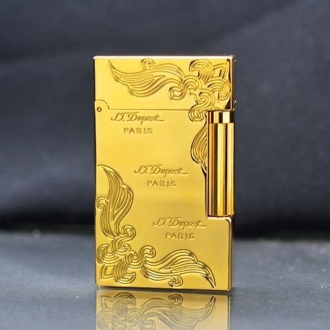 Dupont Xăng Đá 1 Lỗ Hoa Văn Cổ Điển DX23