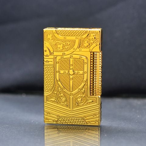 Dupont Xăng Đá 1 Lỗ Biểu Tượng Kỵ Sỹ Hoàng Gia DX29