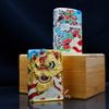 Zippo Bọc Lưới Mạ Vàng Đầu Lân Sư Rồng Cầu Tài Lộc ZN147