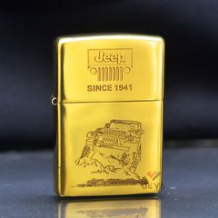Zippo Khắc Sâu Chủ Đề Xe Jeep Huyền Thoại ZK13