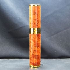 Ống đựng Xì Gà 1 điếu gỗ nu hoa huyết long OG01