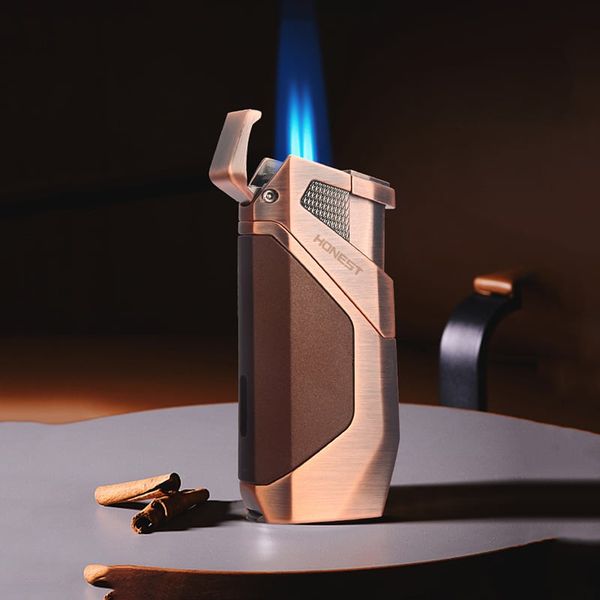 Bật lửa khò 2 tia có đục lỗ Honest BCZ 782