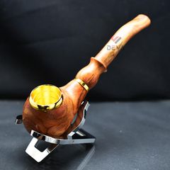 Tẩu gỗ sưa cán thẳng Freesize TG23