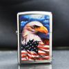 Zippo Sơn Chủ Đề Đại Bàng Tự Do Hoa Kỳ Mazzi Freedom Watch Z135
