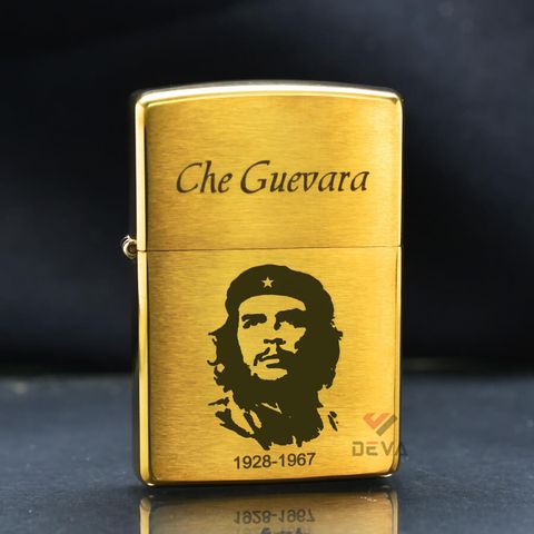 Zippo Vàng Khắc Người Anh Hùng Che Guevara ZK18